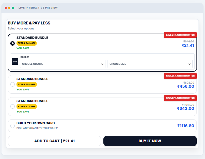 Bundler for woocommerce